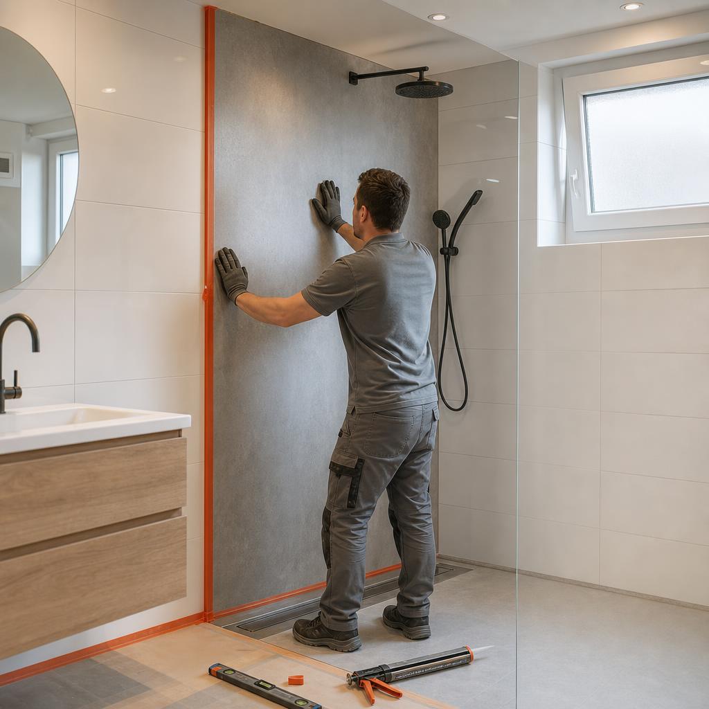 Badkamer renovatie zonder breken