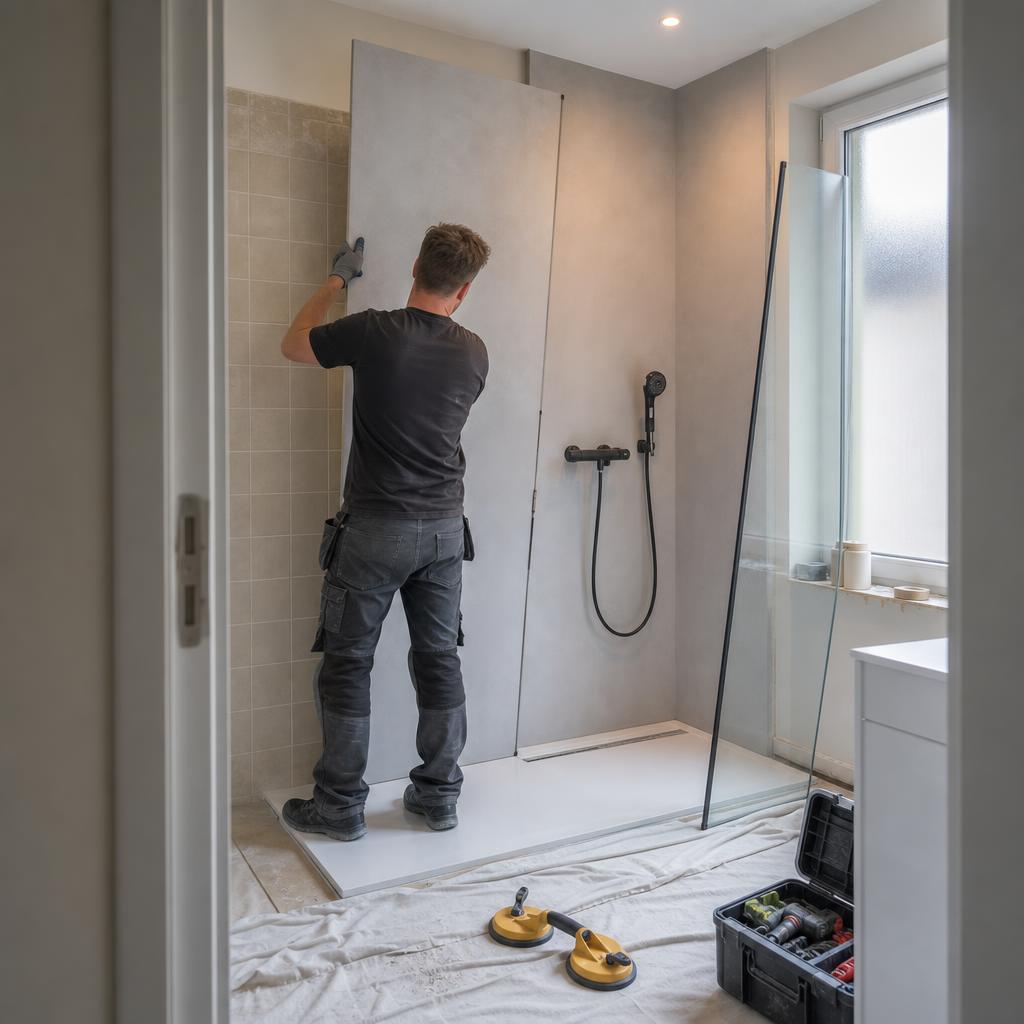 Kosten bad vervangen door douche