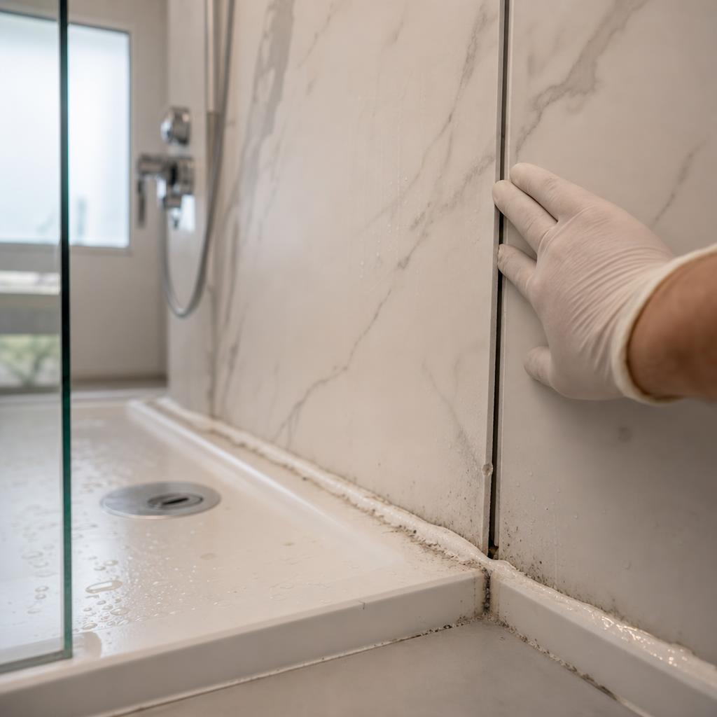 Fouten bij plaatsen badkamer wandpanelen