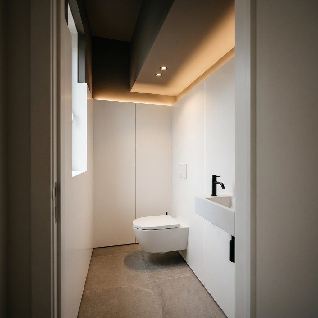 Klein toilet renovatie