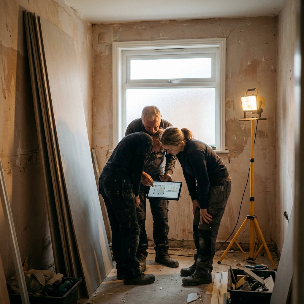 Planning badkamer verbouwen