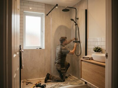 bad naar douche kleine badkamer