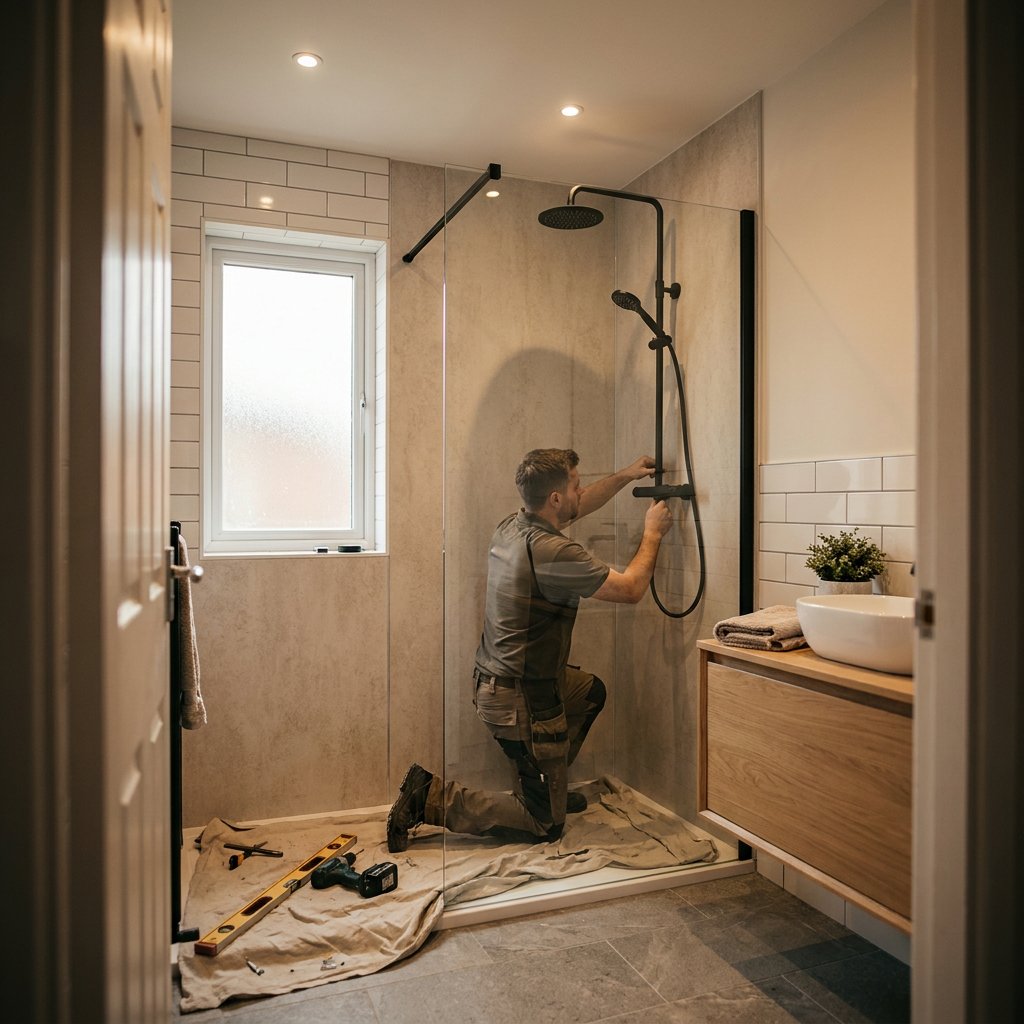 bad naar douche kleine badkamer