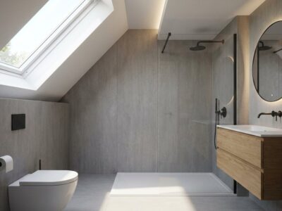Badkamer op zolder