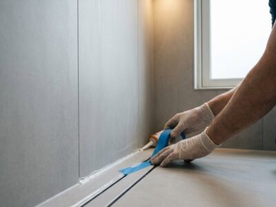 Douchehoek waterdicht maken