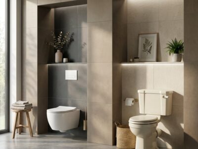 Hangtoilet vs staand toilet