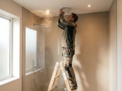 Ventilatie badkamer renovatie