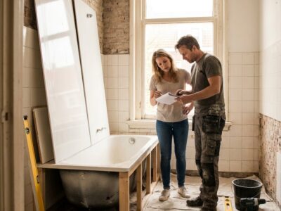 Vergunning bad vervangen door douche