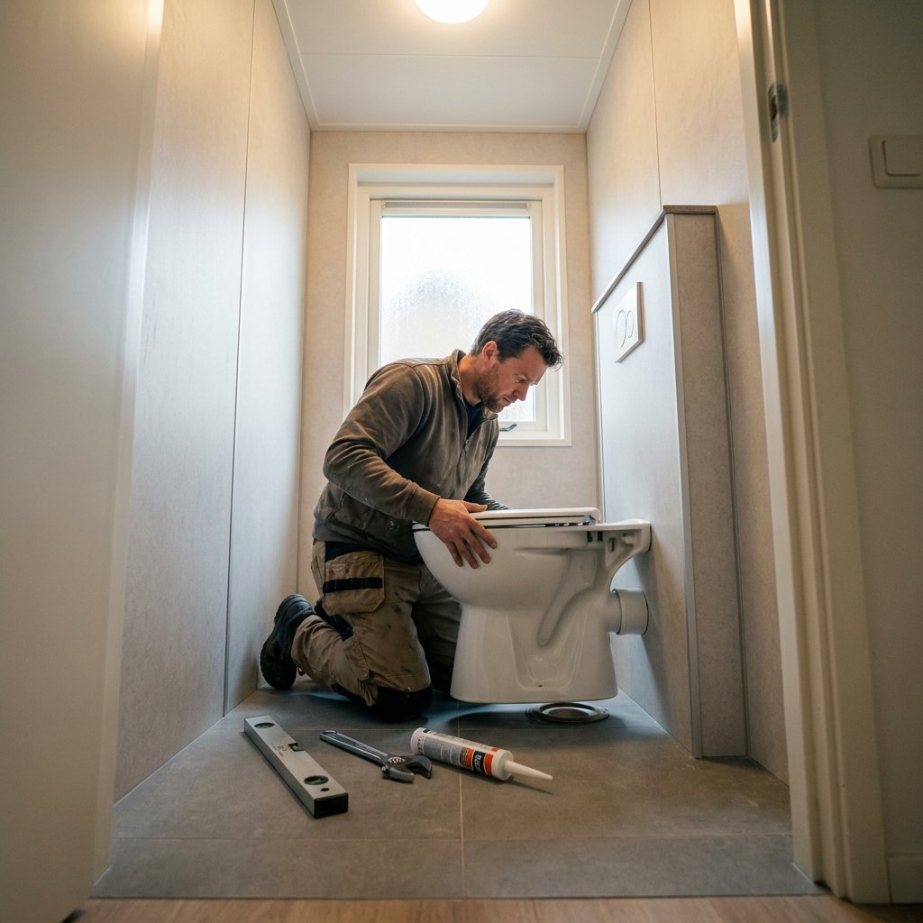 Zelf toiletpot vervangen