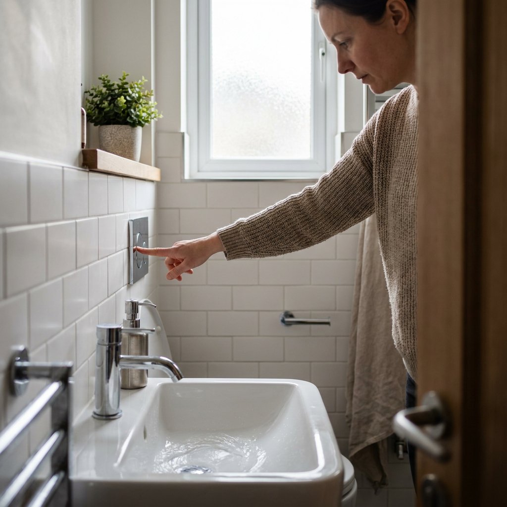 Toilet spoelt niet goed door