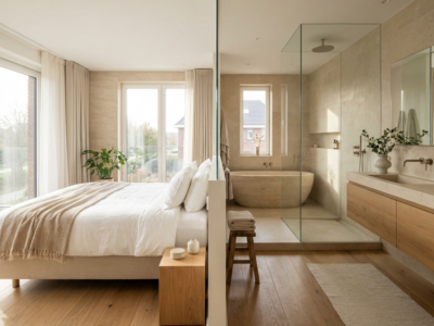 En-suite bathroom in the bedroom