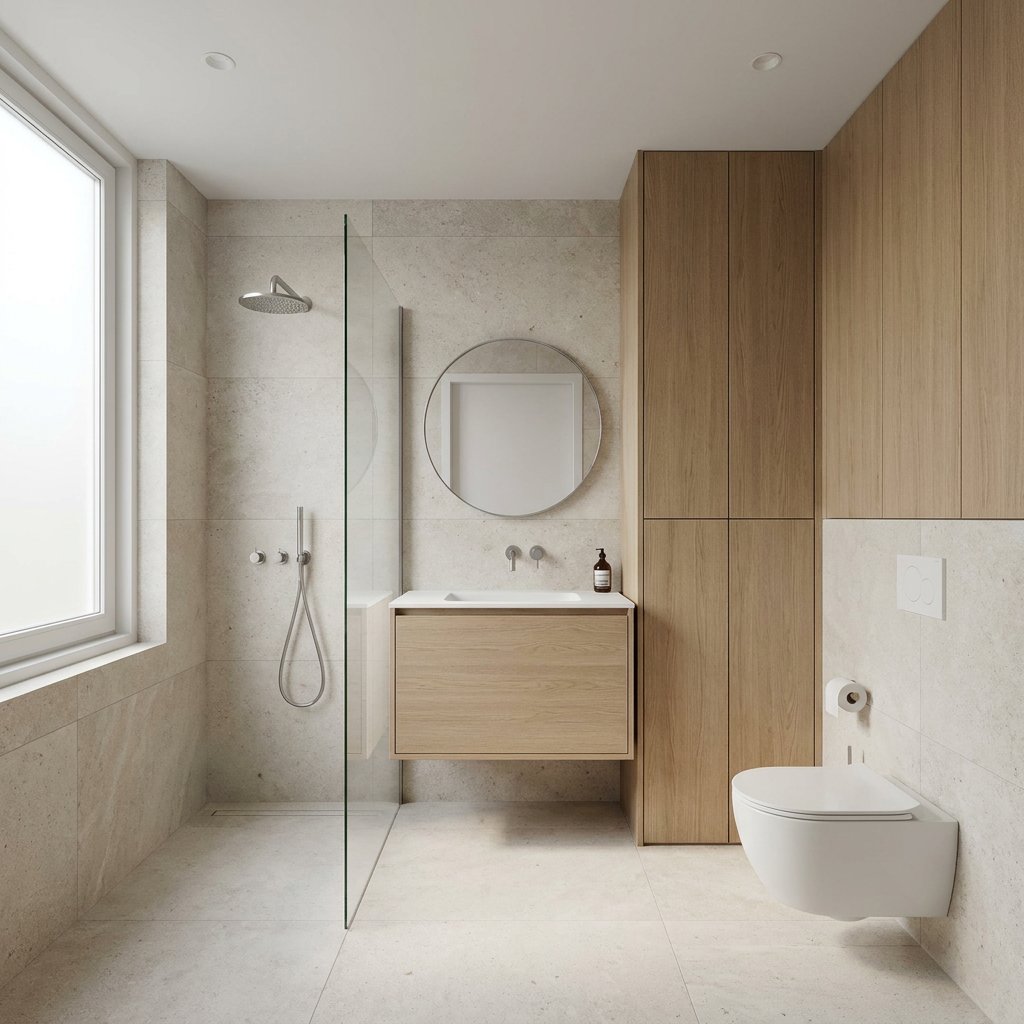 Badkamer indeling 6 m2