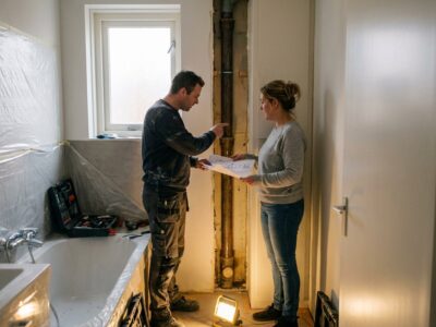 Badkamer renoveren in een appartement: regels