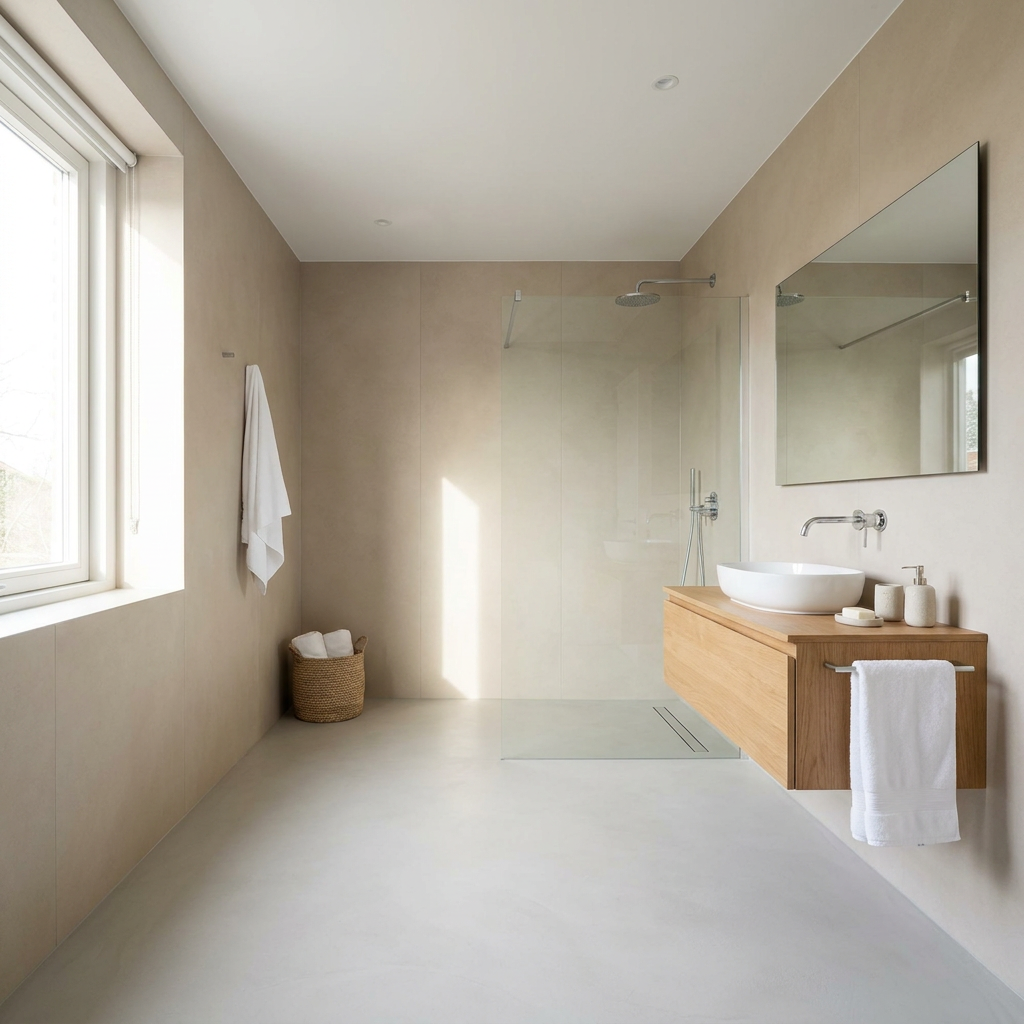 Bathroom Without Grout