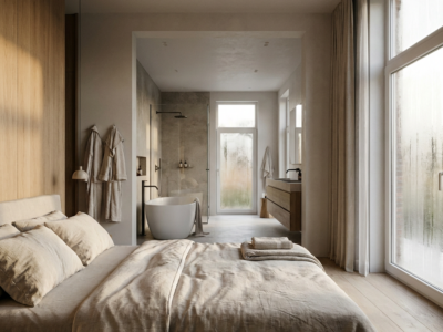 En suite badkamer: voor- en nadelen