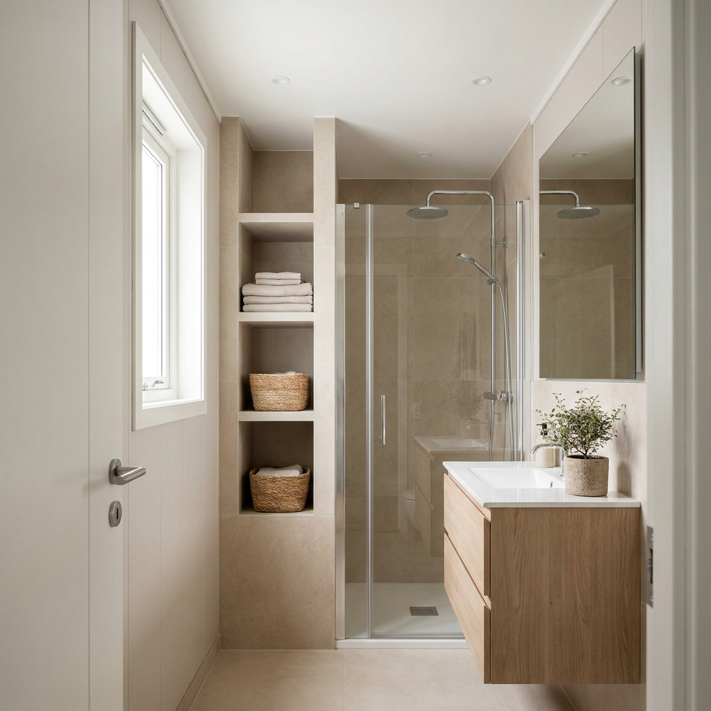 Kleine badkamer renoveren