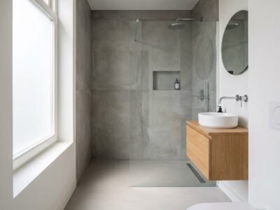 Minimale afmeting inloopdouche